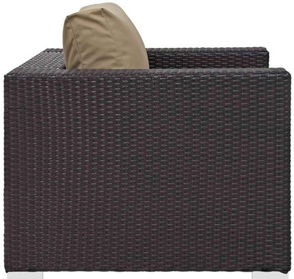 Patio Elegance Outdoor Sectional Set - 10-Piece Convene Lounge Set by Modway