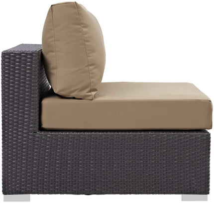 Patio Elegance Outdoor Sectional Set - 10-Piece Convene Lounge Set by Modway