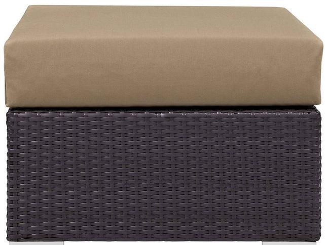 Patio Elegance Outdoor Sectional Set - 10-Piece Convene Lounge Set by Modway