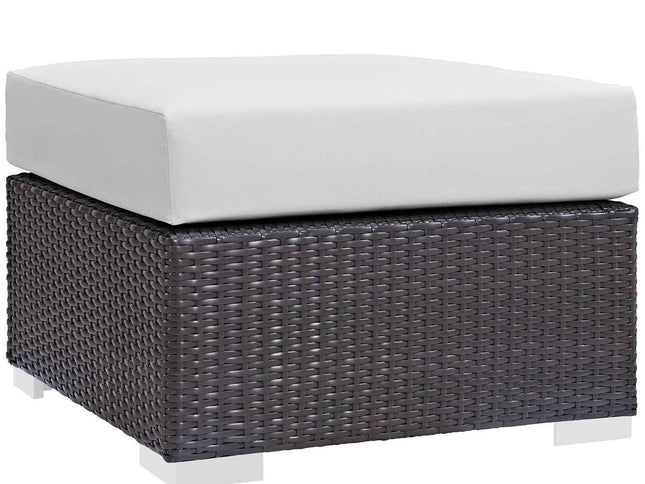 Patio Elegance Outdoor Sectional Set - 10-Piece Convene Lounge Set by Modway