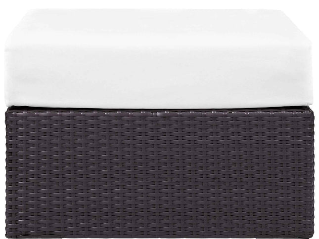 Patio Elegance Outdoor Sectional Set - 10-Piece Convene Lounge Set by Modway