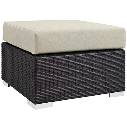 Patio Elegance Outdoor Sectional Set - 10-Piece Convene Lounge Set by Modway