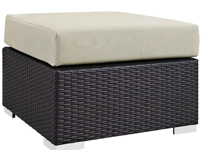 Patio Elegance Outdoor Sectional Set - 10-Piece Convene Lounge Set by Modway