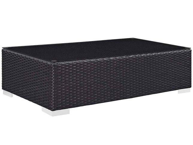 Patio Elegance Outdoor Sectional Set - 10-Piece Convene Lounge Set by Modway