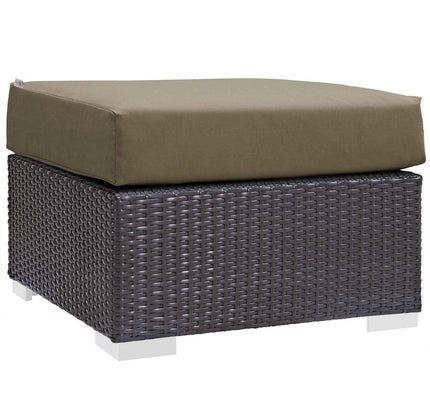 Patio Elegance Outdoor Sectional Set - 10-Piece Convene Lounge Set by Modway