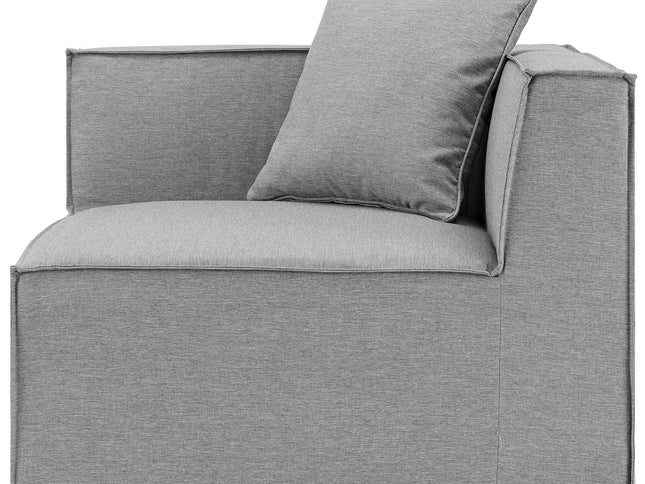 Patio Elegance Sectional Sofa - Saybrook 8-Piece Outdoor Upholstered Sofa by Modway