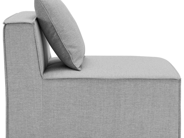 Patio Elegance Sectional Sofa - Saybrook 8-Piece Outdoor Upholstered Sofa by Modway