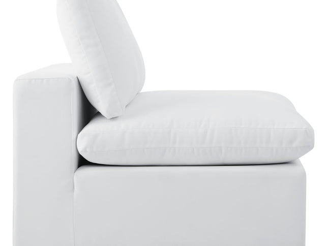 Commix Outdoor Sectional Sofa 5 Piece Sunbrella® White Collection at Patio Elegance