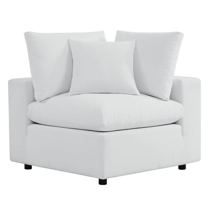 Patio Elegance Sectional Sofa - Saybrook 8-Piece Outdoor Upholstered Sofa by Modway