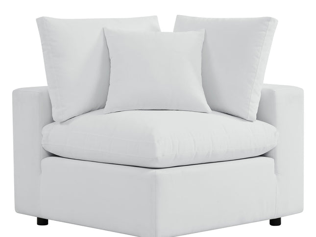 Patio Elegance Sectional Sofa - Saybrook 8-Piece Outdoor Upholstered Sofa by Modway