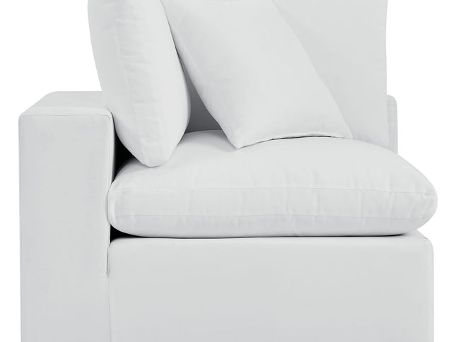 Commix Outdoor Sectional Sofa 5 Piece Sunbrella® White Collection at Patio Elegance