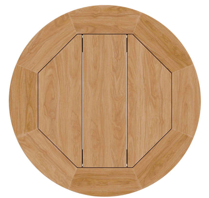 Modway Brisbane Outdoor Patio Set - 3-Piece Grey Teak Furniture for Stylish Patios