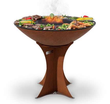 Arteflame XXL 40" Flat Top Grill - High Euro Base