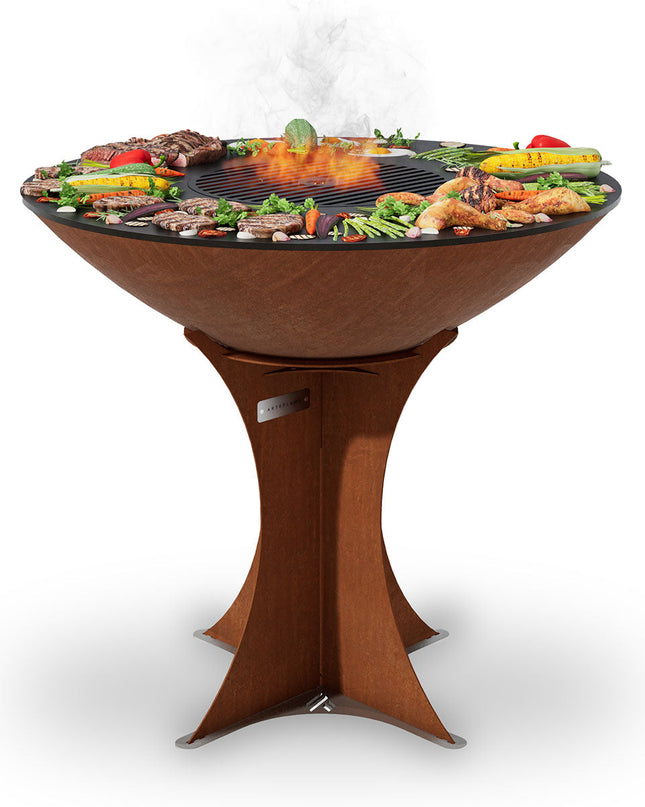 Arteflame XXL 40" Flat Top Grill - High Euro Base