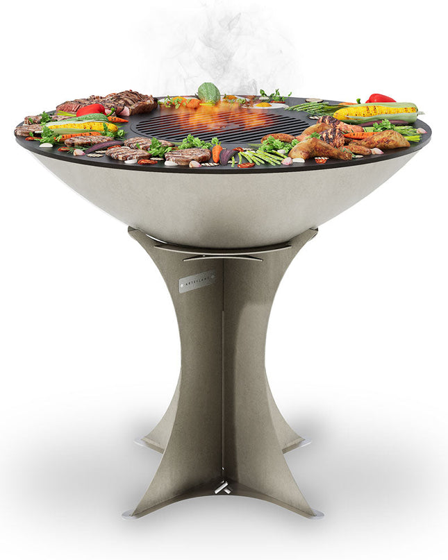 Arteflame XXL 40" Flat Top Grill - High Euro Base