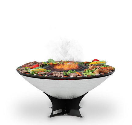 Arteflame XXL 40" Platinum Edition Fire Pit With Grill Cooktop