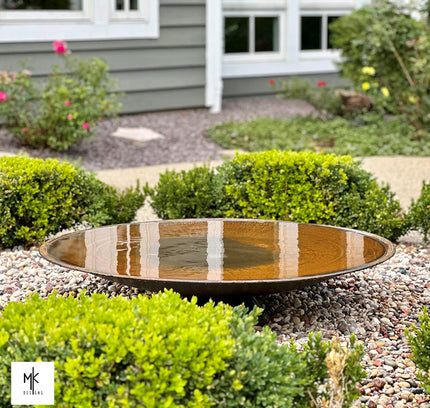 Corten Steel Fire Pit, Bowl, Water Bowl*, and Planter Bowl