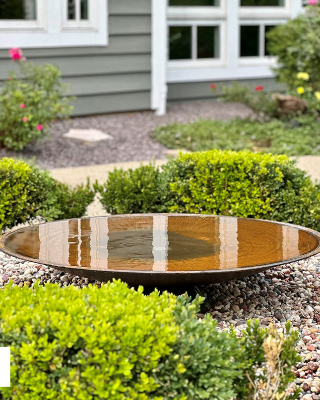 Corten Steel Fire Pit, Bowl, Water Bowl*, and Planter Bowl