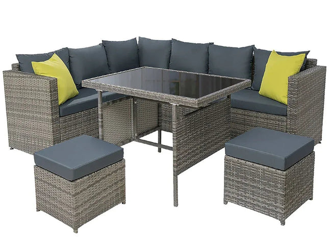 Gardeon Outdoor Furniture Patio Set Dining Sofa Table Chair Lounge