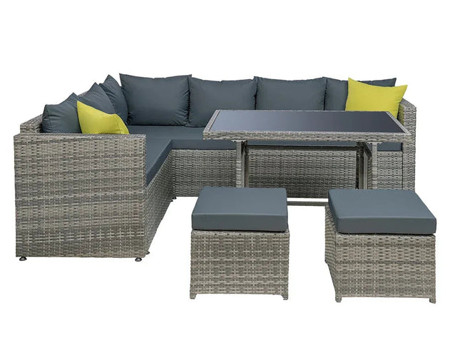 Gardeon Outdoor Furniture Patio Set Dining Sofa Table Chair Lounge