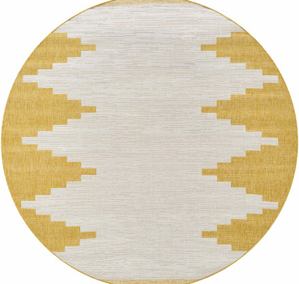 Djugun Yellow Outdoor Rug - Clearance