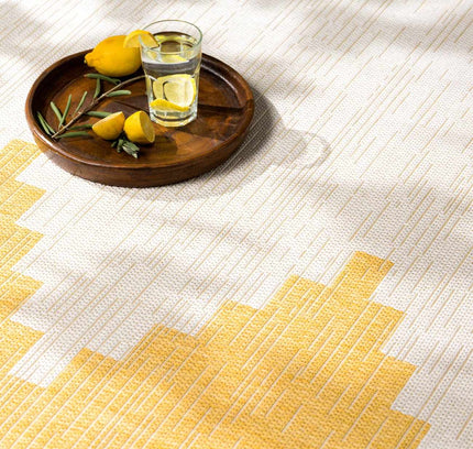 Djugun Yellow Outdoor Rug - Clearance