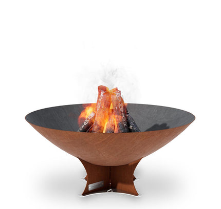 Arteflame Classic 40″ — Fire Pit (CORTEN Bowl; Short Round / Short Euro / Built-In No Base)