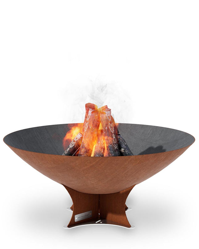 Arteflame Classic 40″ — Fire Pit (CORTEN Bowl; Short Round / Short Euro / Built-In No Base)