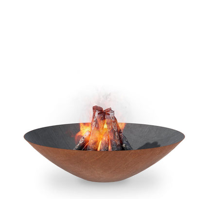Arteflame Classic 40″ — Fire Pit (CORTEN Bowl; Short Round / Short Euro / Built-In No Base)