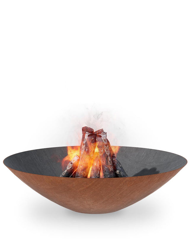 Arteflame Classic 40″ — Fire Pit (CORTEN Bowl; Short Round / Short Euro / Built-In No Base)