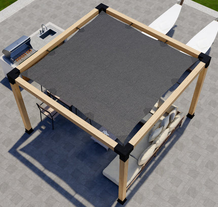 DIY Pergola Kit for a Freestanding Pergola With Canopy - Any Size Up to 12' x 12'