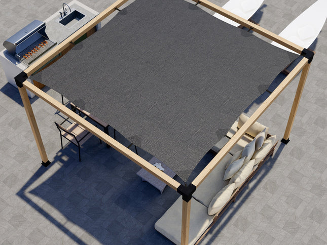 DIY Pergola Kit for a Freestanding Pergola With Canopy - Any Size Up to 12' x 12'