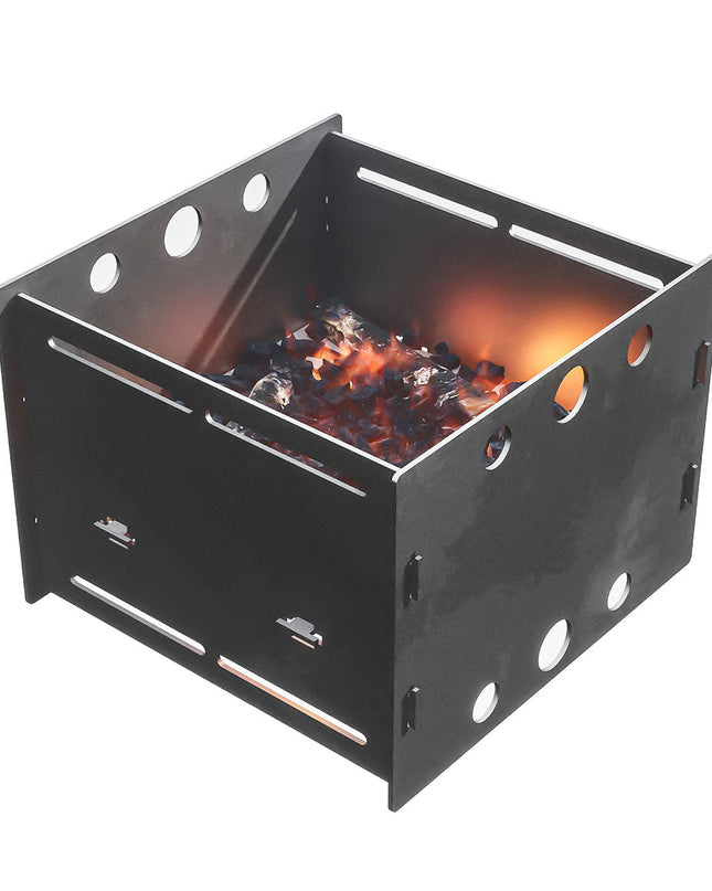 Arteflame Fuel Saver — Charcoal/Wood Heat-Focus Insert (Fits 30″ & 40″ Grills, Steel)