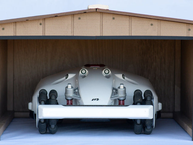 Brewer House Robotic Mower Garage