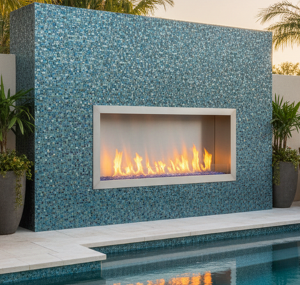 Patio Elegance Galaxy 50 Outdoor Gas Fireplace GSS50