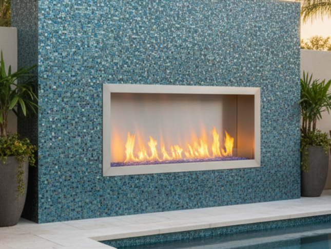 Patio Elegance Galaxy 50 Outdoor Gas Fireplace GSS50