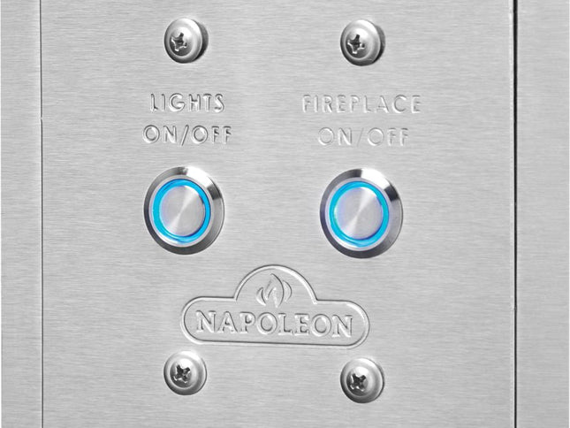 Patio Elegance Galaxy Outdoor Gas Fireplace - GSS74 for Ultimate Comfort