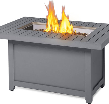 Patioflame Table - Patio Elegance Hamptons Rectangle Fire Table