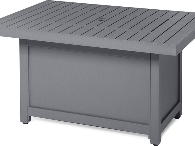 Patioflame Table - Patio Elegance Hamptons Rectangle Fire Table
