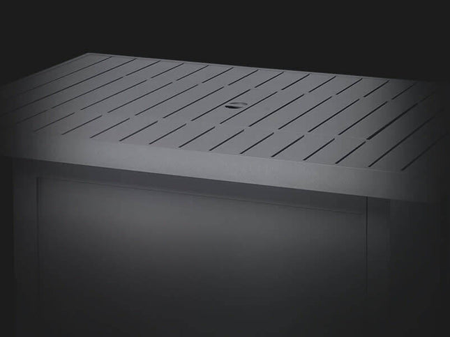 Patioflame Table - Patio Elegance Hamptons Rectangle Fire Table