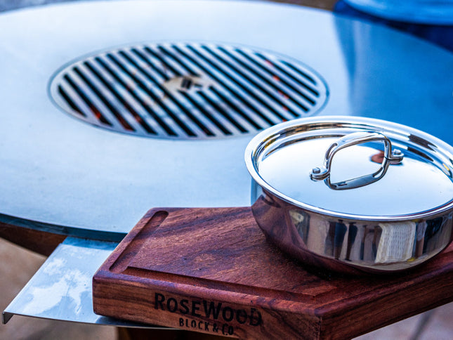 Arteflame Cherry Wood Cutting Block - Perfect Fit for Grills