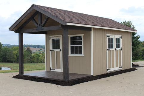 EZ-Fit Woodsman Shed Kit (12 Size Options)