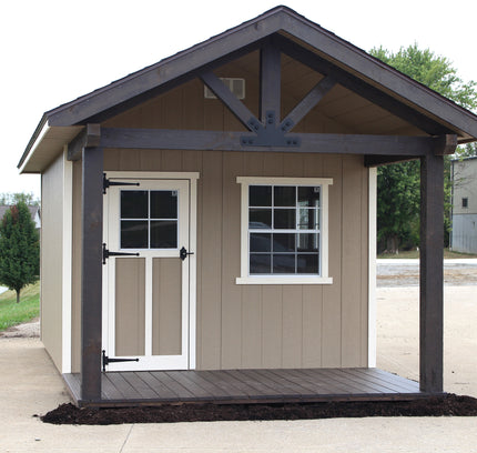 EZ-Fit Woodsman Shed Kit, 8x8 to 10x16