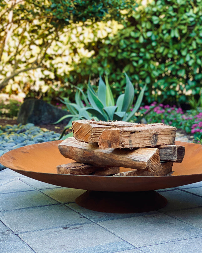 Corten Steel Fire Pit, Bowl, Water Bowl*, and Planter Bowl