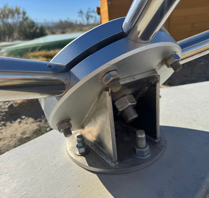 CNC Spaceship - 60 Ft Stainless Steel Geodesic Saucer Roof Cover Enclosure