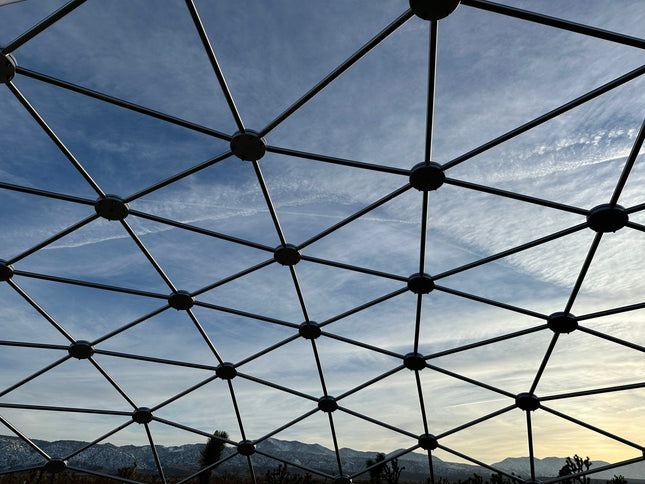 CNC Dome - 94 Ft (29 m) Stainless Steel Geodesic Dome Enclosure