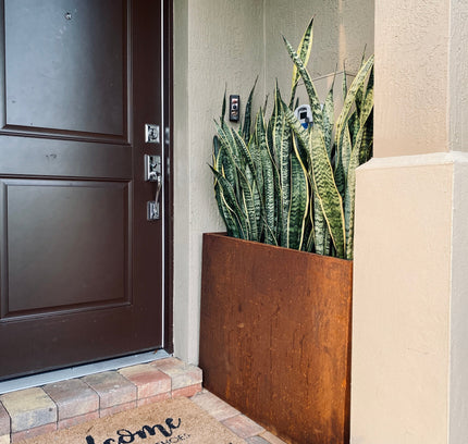 Corten Steel Edge Planters