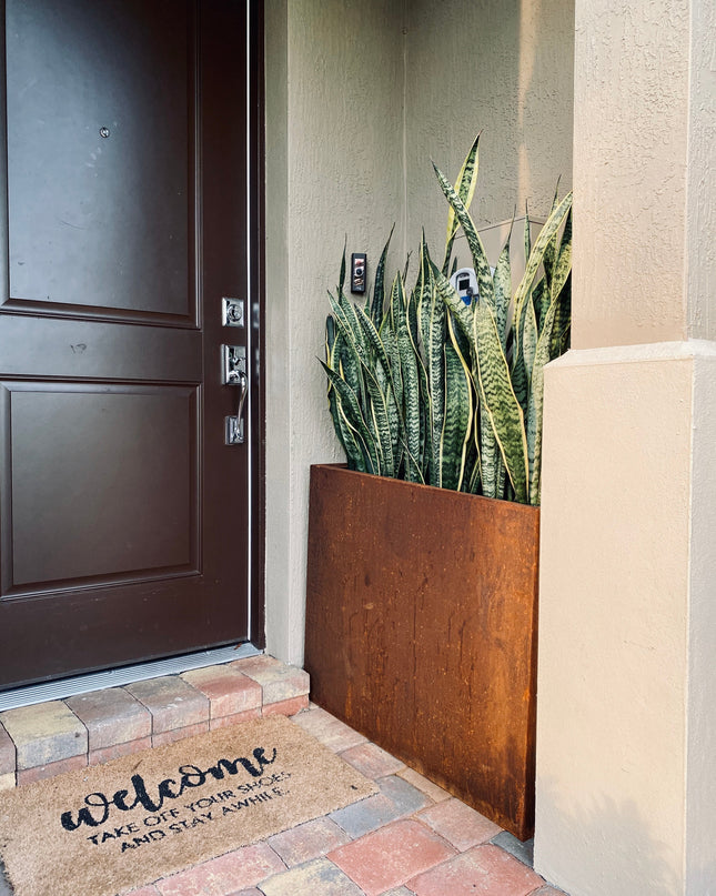 Corten Steel Edge Planters