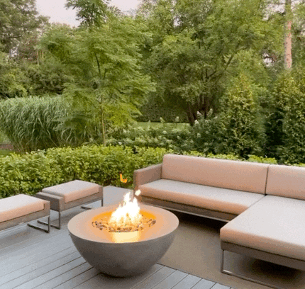 Conique | Concrete Fire Bowl