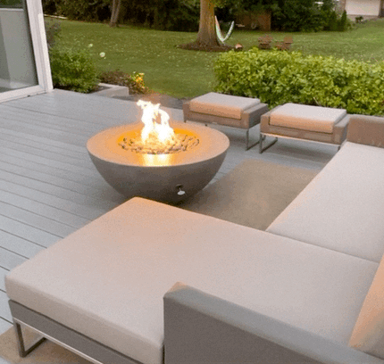 Conique | Concrete Fire Bowl